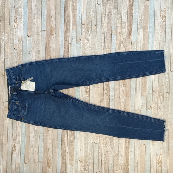 ASOS Denim - NWT Asos raw hem super high rise jeans